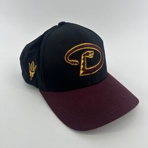 Arizona Diamondbacks ASU Hat Cap Snap Back Black Baseball Zephyr Adjustable Mens